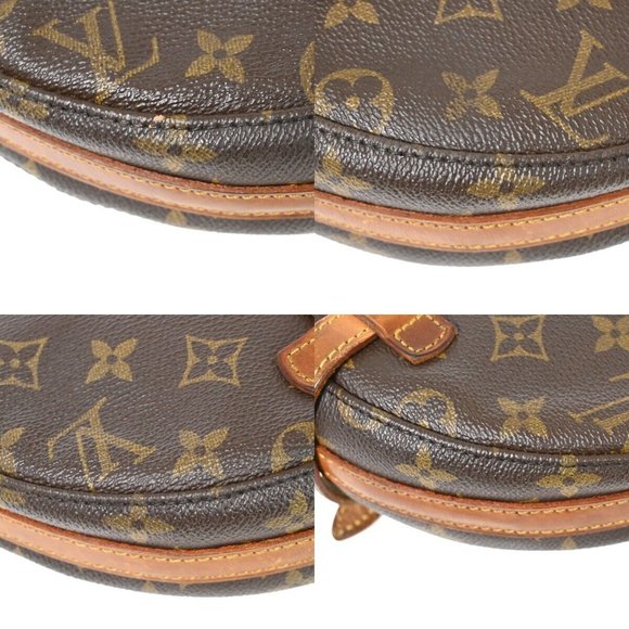 LOUIS VUITTON Chantilly MM Shoulder Bag Monogram Leather Brown M51233 30HB686 - Picture 6 of 16